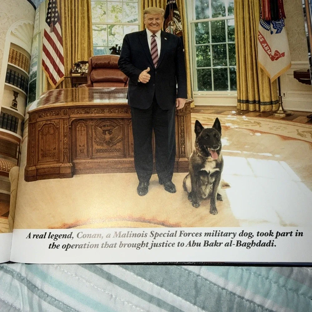 DONALD J TRUMP OUR JOURNEY TOGETHER BOOK HARDCOVER PRESIDENT